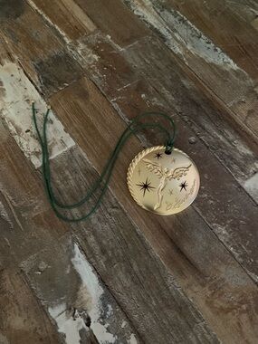 David Yurman Gold Angel Medallion Collector’s Ornament 2025